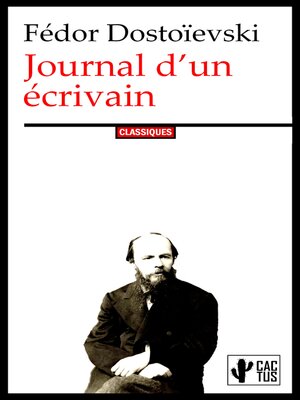 cover image of Journal d'un écrivain